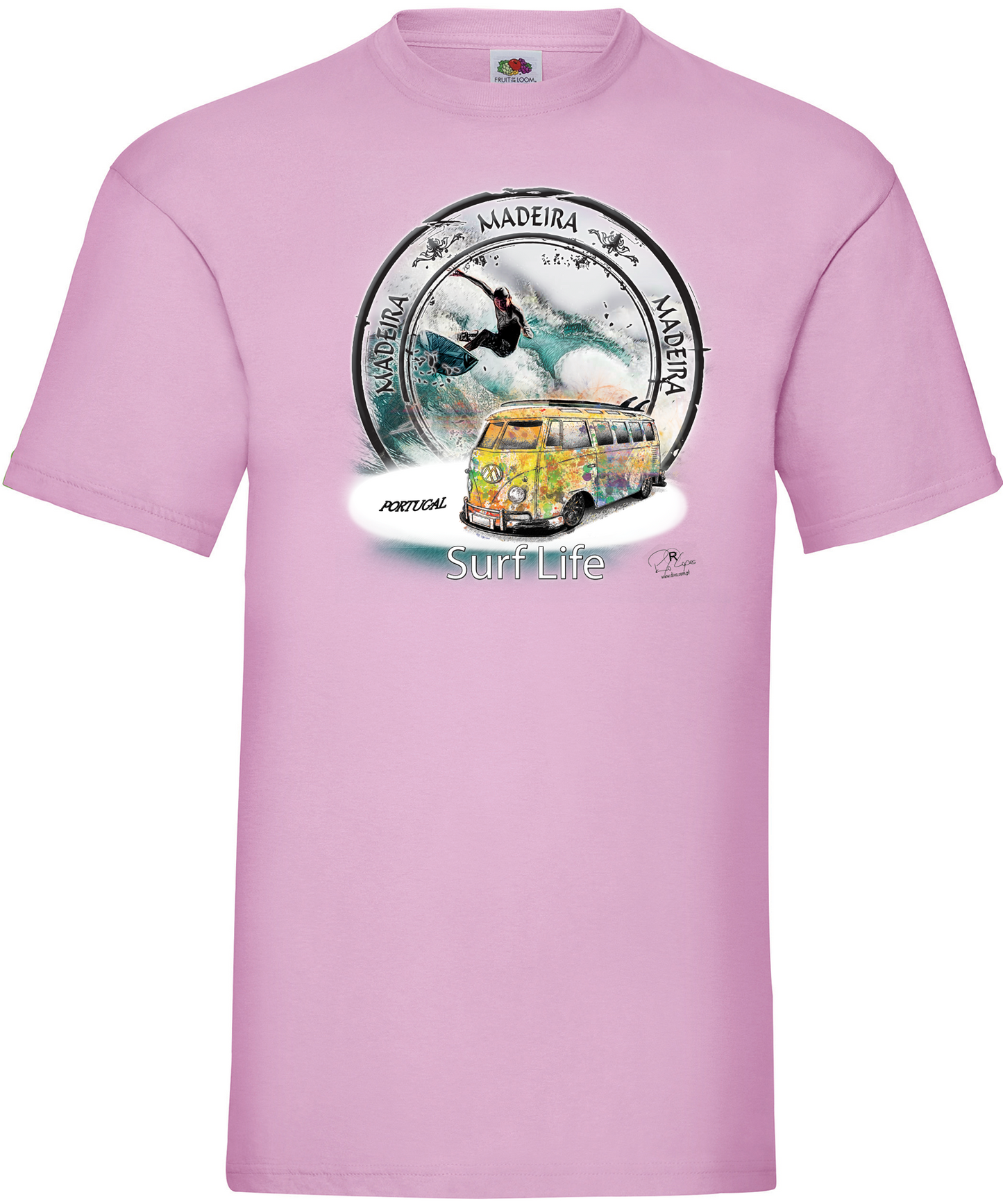 T-shirt Surf Life Madeira