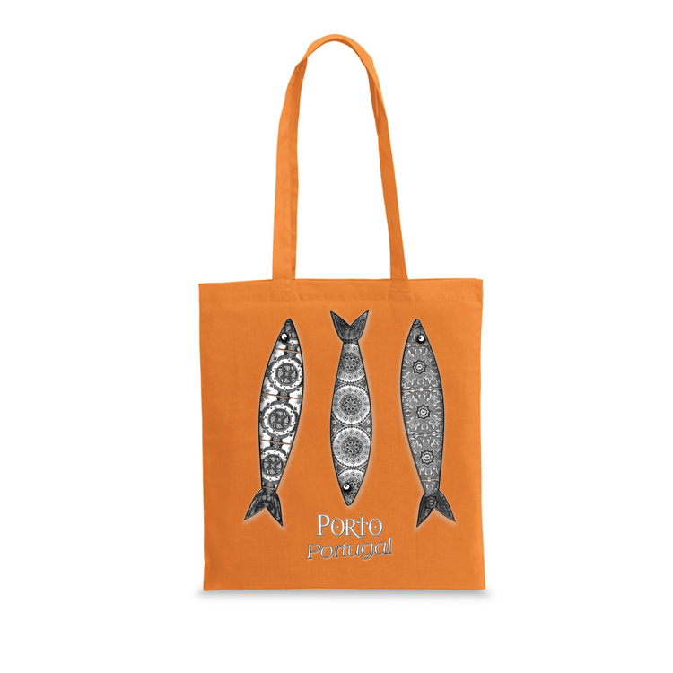 Saco Algodão 140g 3 Sardinhas Porto