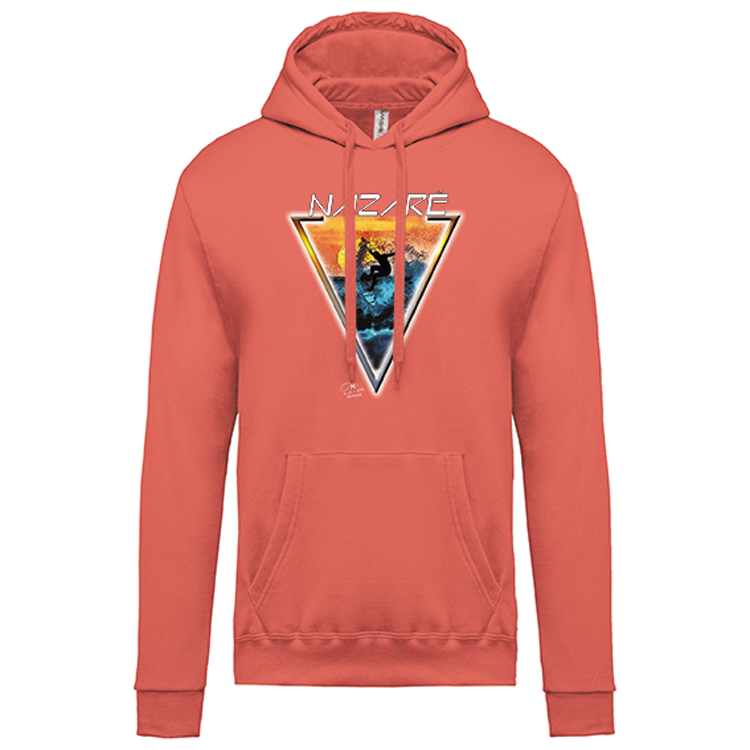 Sweatshirt Kariban com Capuz Sunset Nazaré