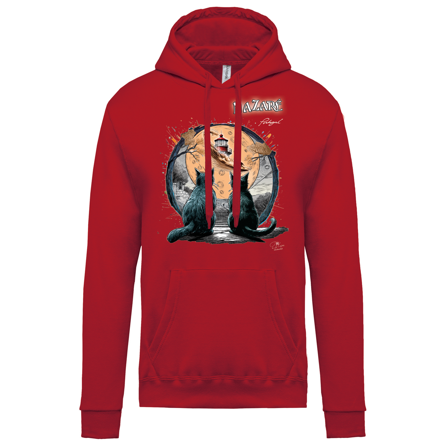 Sweatshirt Kariban com Capuz Luar Nazaré