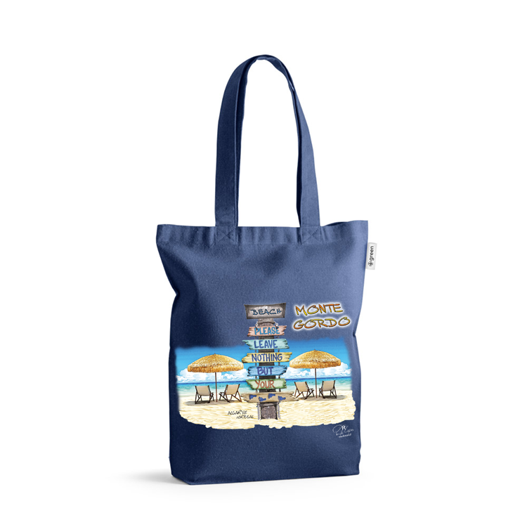Sacos de Algodão Ecológico 220g Pégadas Monte Gordo