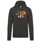 Sweatshirt Kariban com Capuz Madeira Flowers