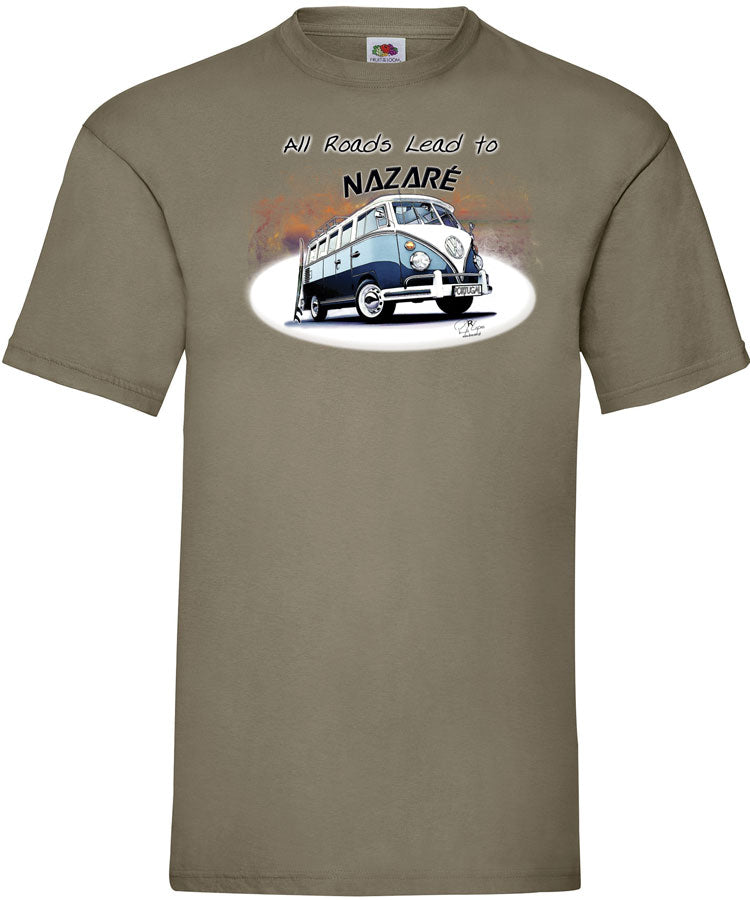 T-shirt All Roads Lead to Nazaré