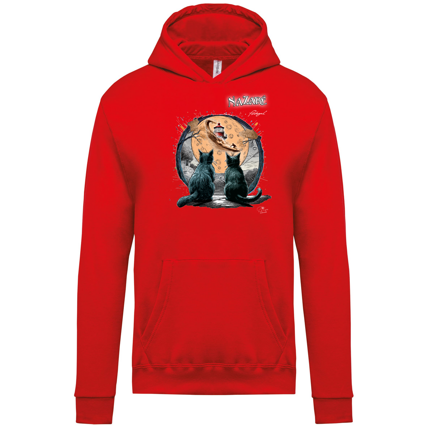 Sweatshirt capuz Kariban Kids Luar Nazaré