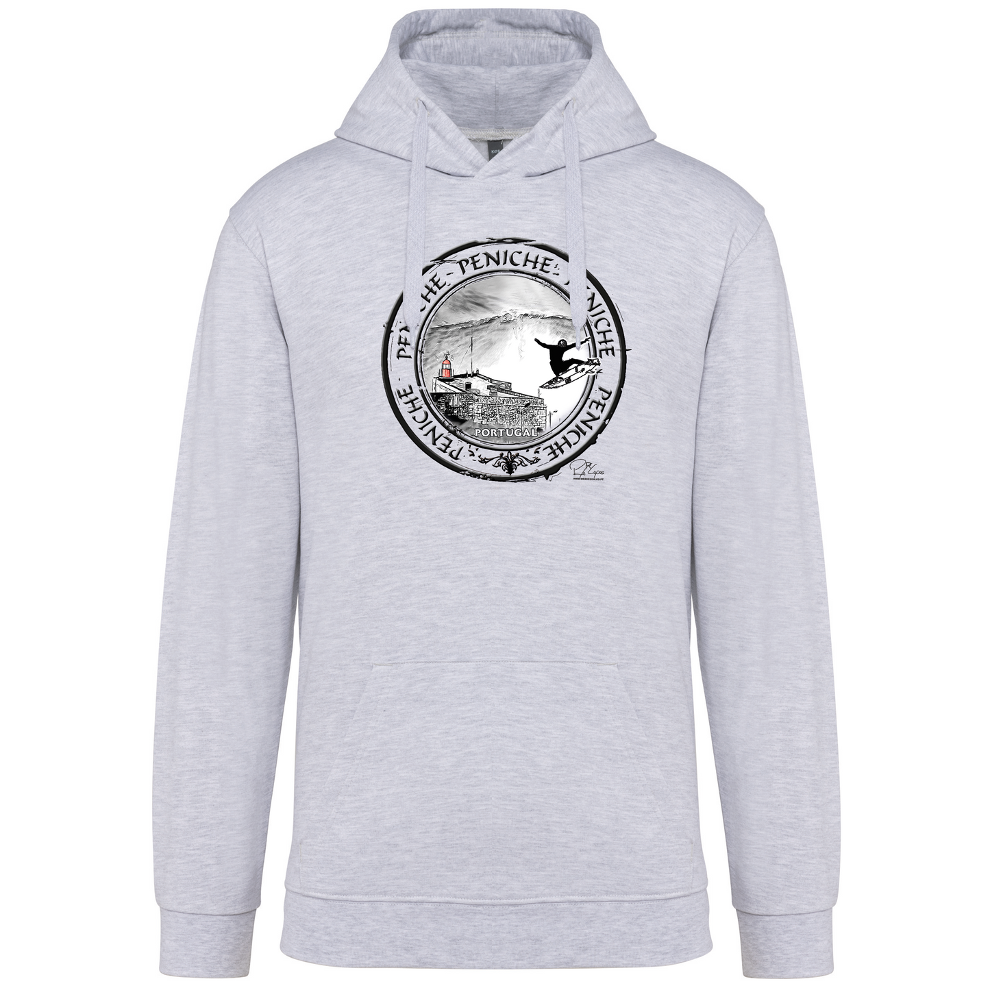 Sweatshirt Kariban com Capuz Selo Peniche