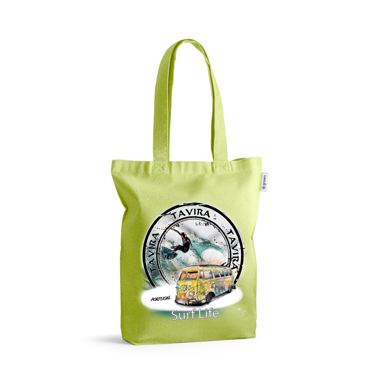 Sacos de Algodão Ecológico 220g Surf Life Tavira