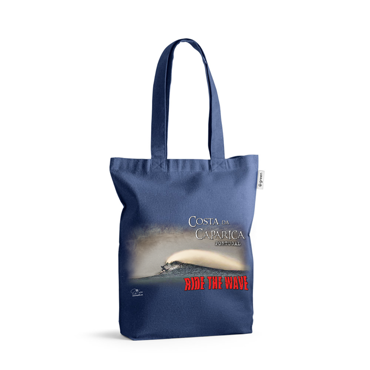 Sacos de Algodão Ecológico 220g Ride the Wave Caparica