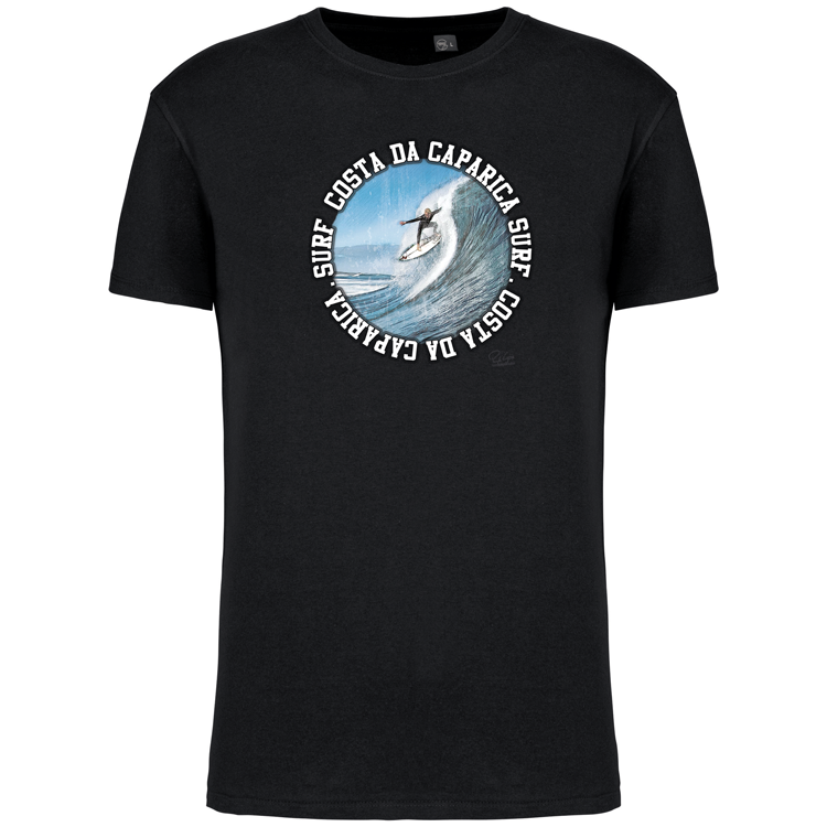 T-Shirt Algodão Biológico Monster Waves 2 Costa da Caparica