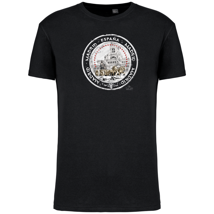 T-Shirt Algodão Biológico Sello Cibeles