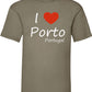 T-shirt I Love Porto