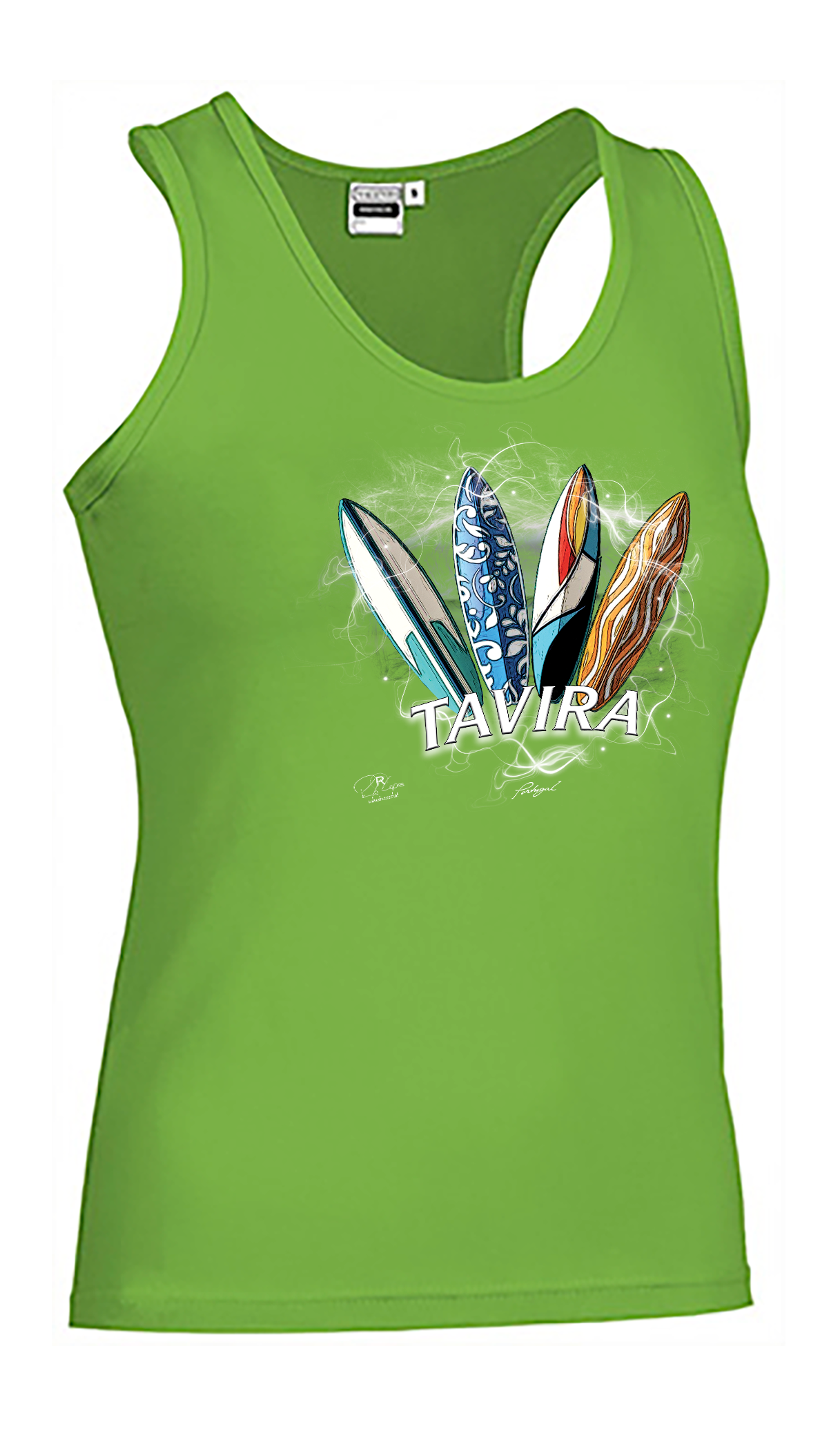 T-shirt Alças Senhora Surfboards Tavira