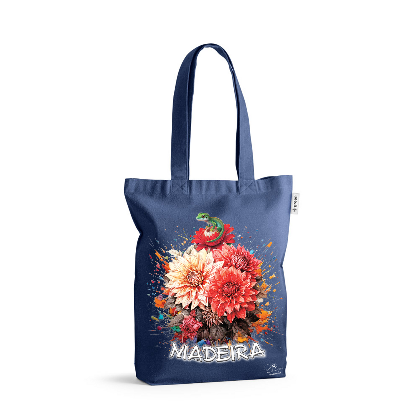 Sacos de Algodão Ecológico 220g Lagartixa