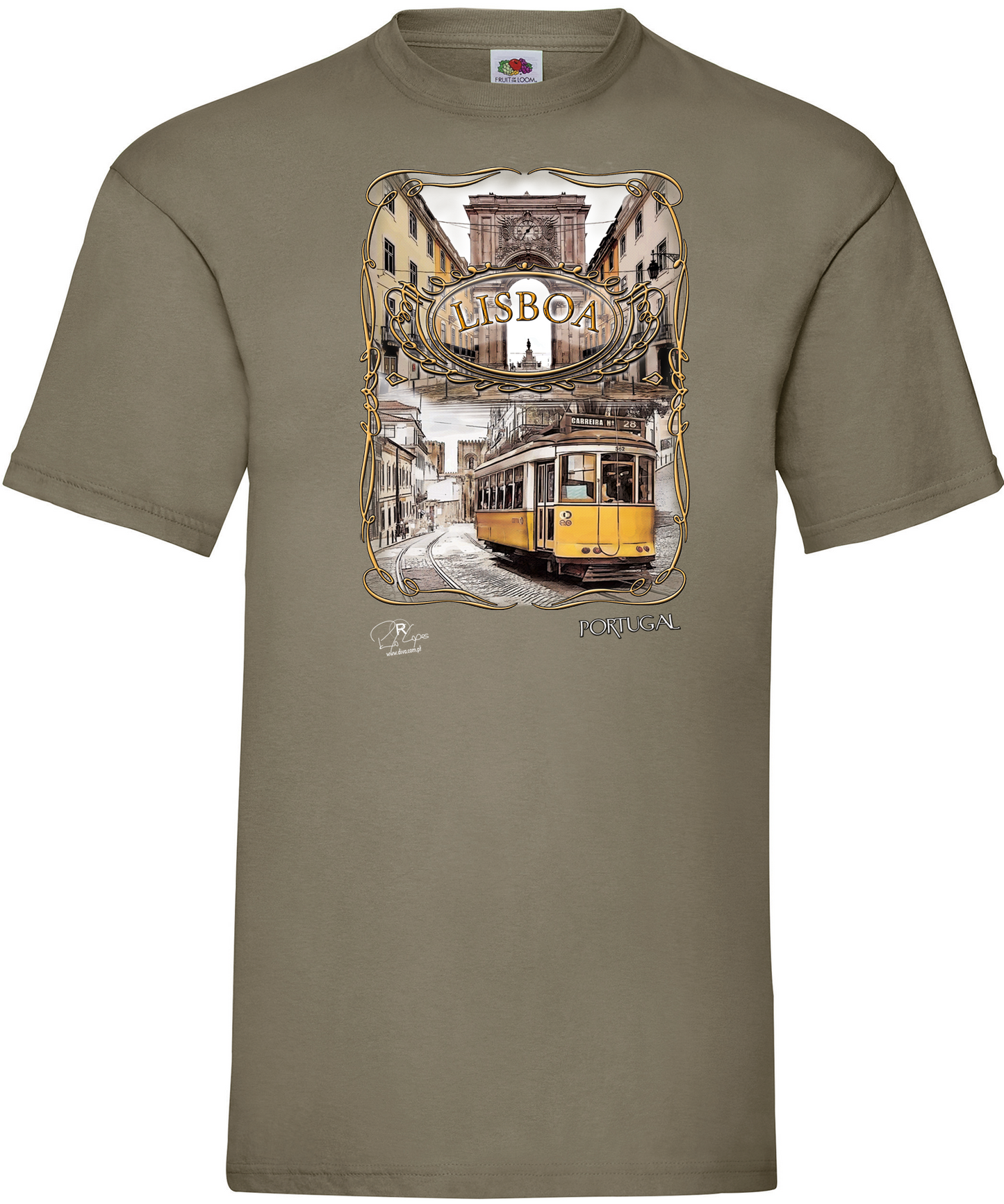 T-shirt Gold