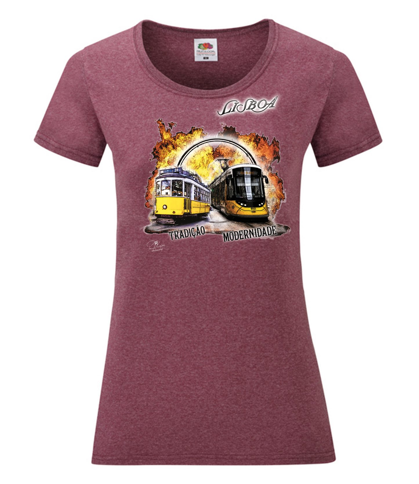 T-shirt Senhora Tradição e Modernidade