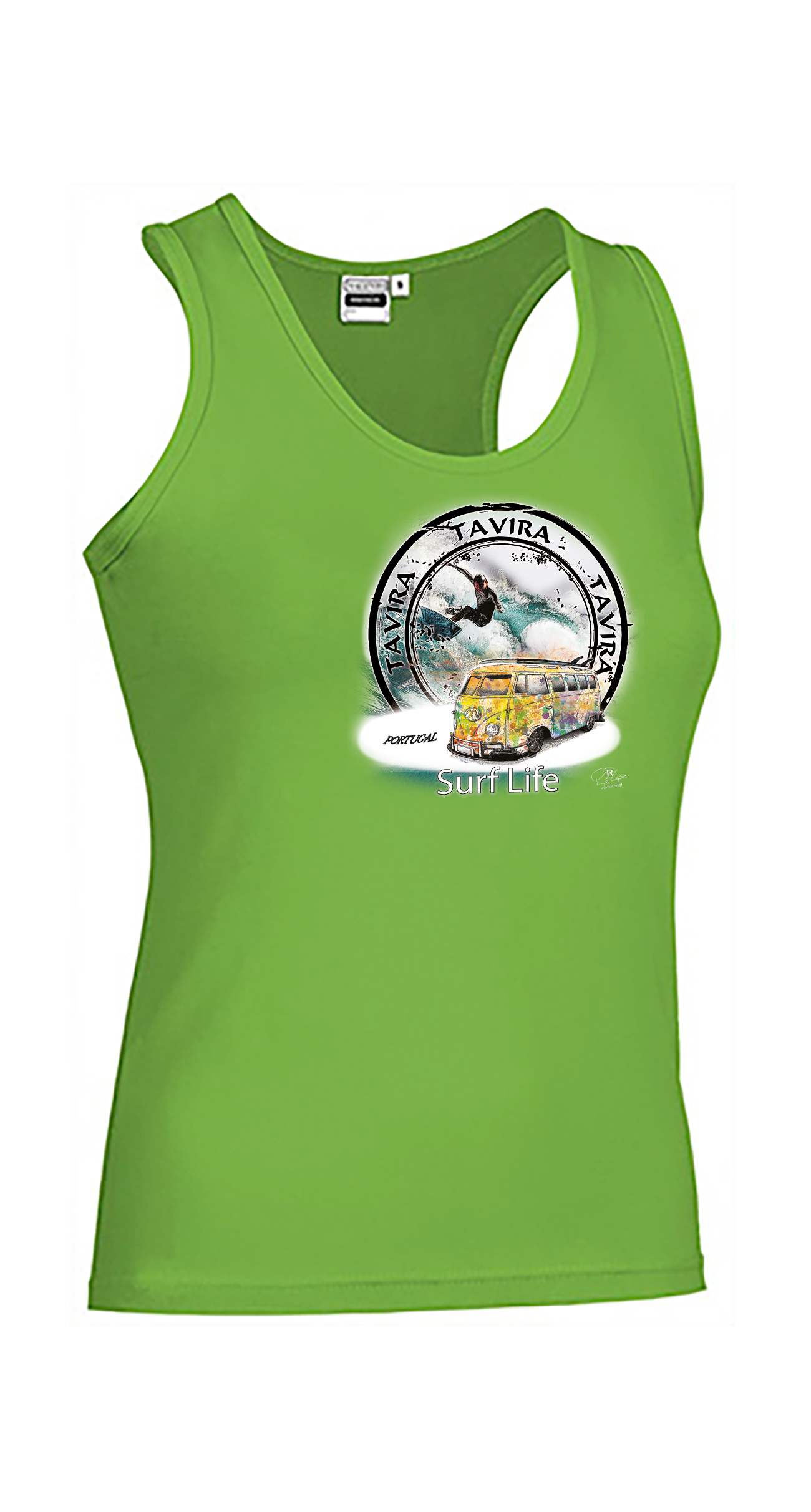 T-shirt Alças Senhora Surf Life Tavira