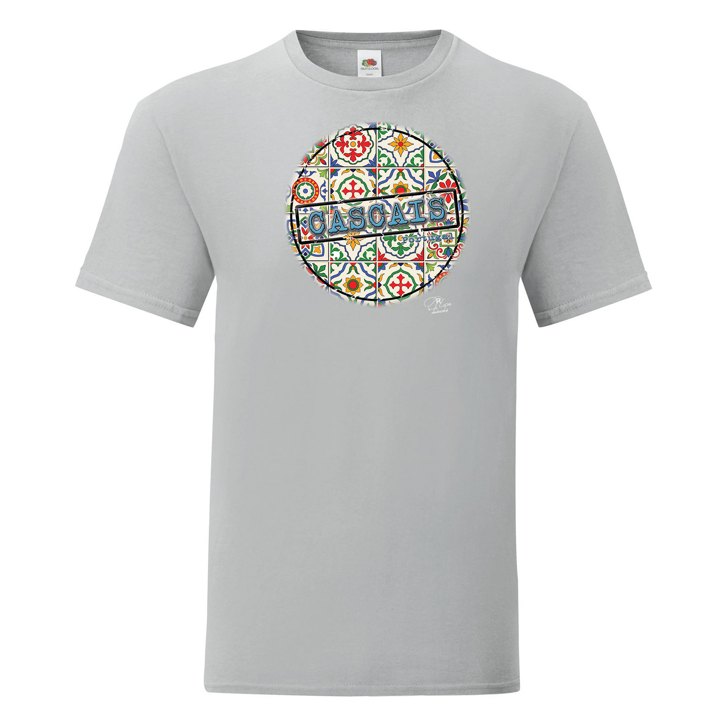 T-shirt Fruit of the Loom, Iconic, 150g, Pin Cascais