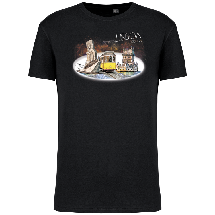 T-Shirt Algodão Biológico Monumentos Belém