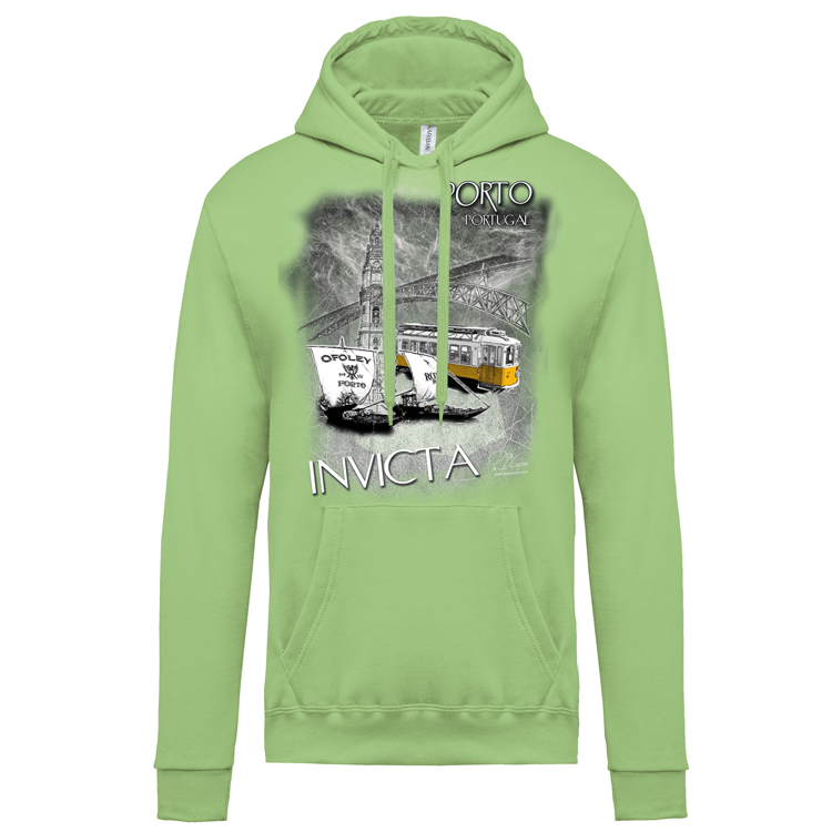 Sweatshirt Kariban com Capuz Invicta