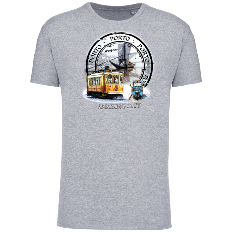 T-Shirt Algodão Biológico Amazing City Porto