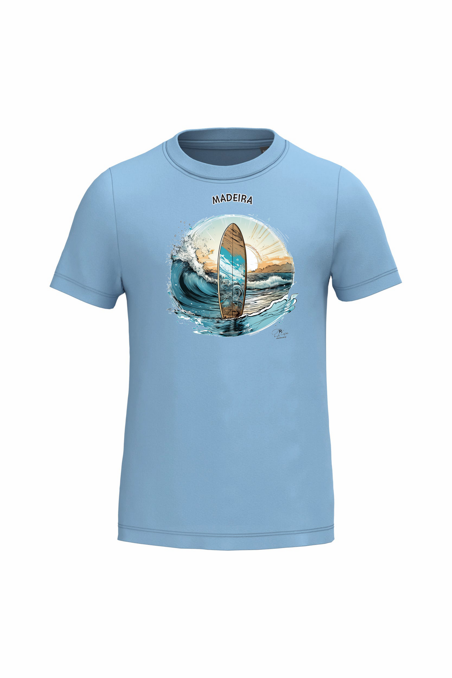 T-shirt de Criança Kariban Sol Madeira