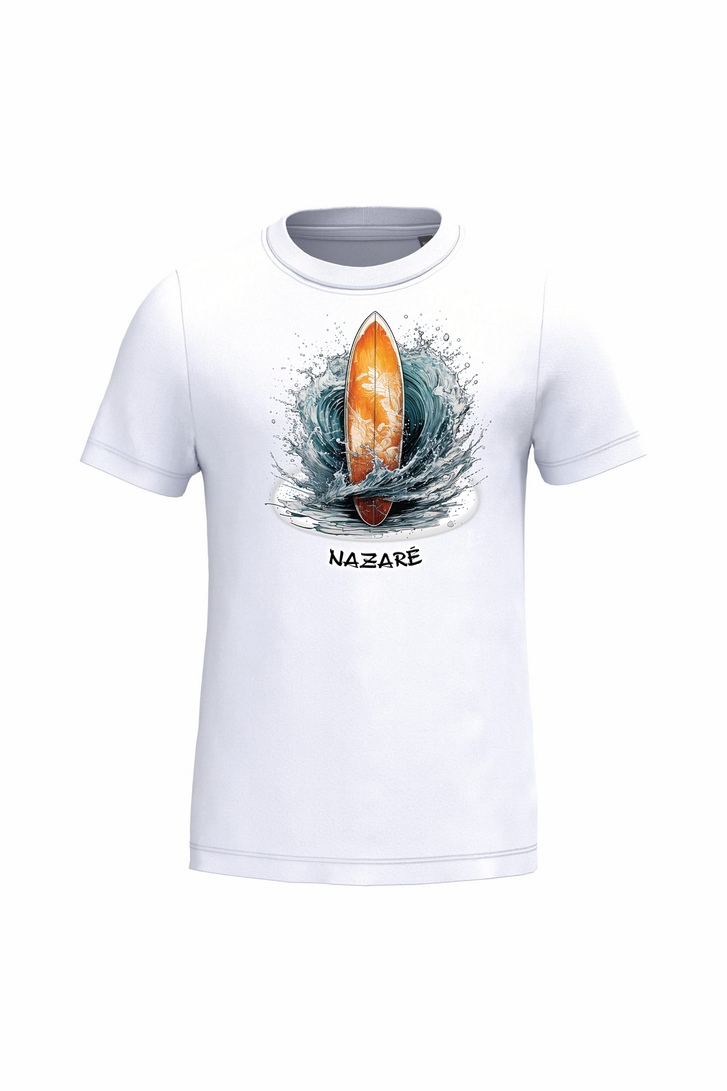 T-shirt de Criança Kariban Prancha Nazaré