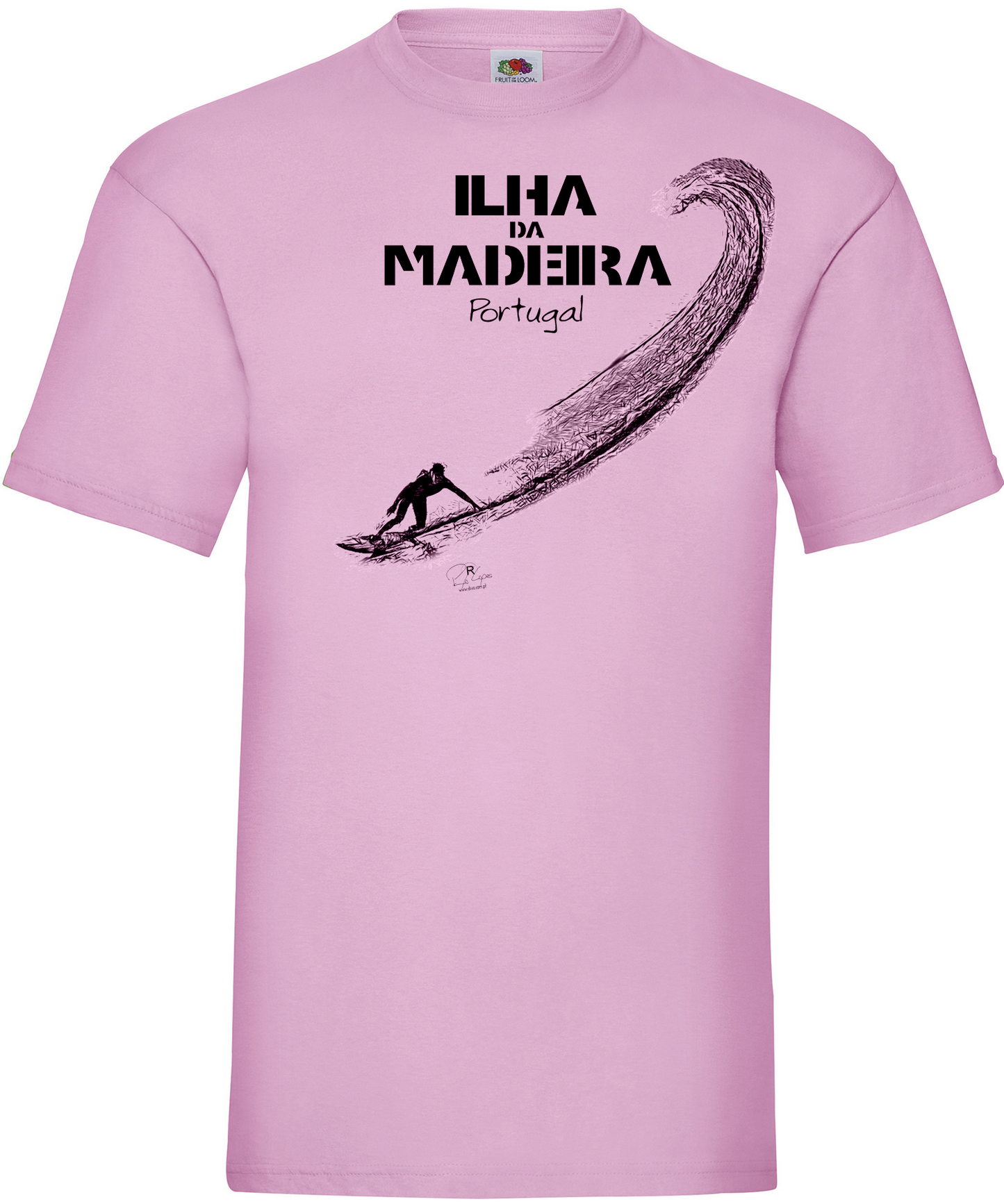 T-shirt Surf Ilha da Madeira