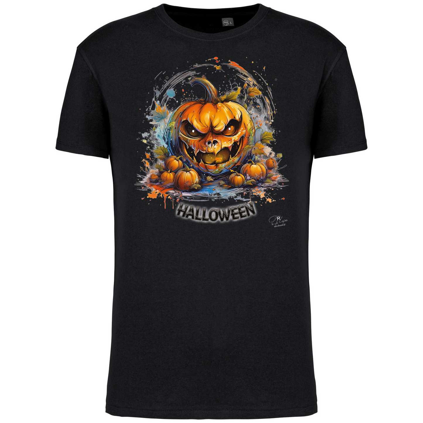 T-Shirt Algodão Biológico Abóbora