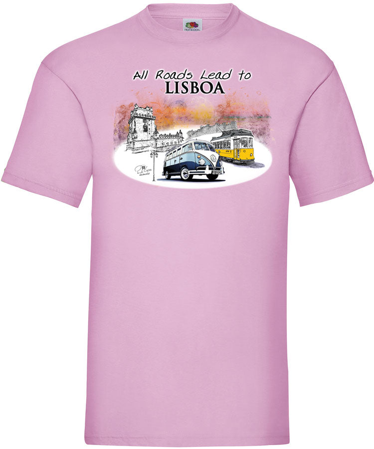 T-shirt All Roads Lead to Lisboa