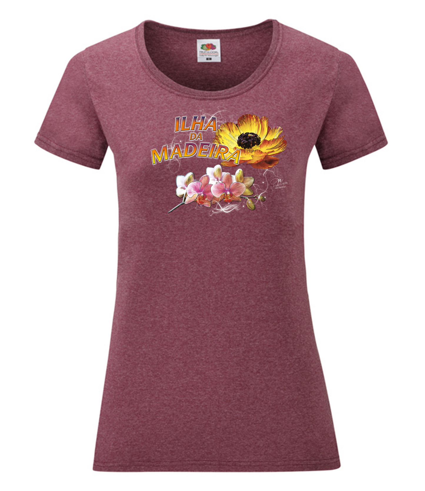 T-shirt Senhora Madeira Flowers