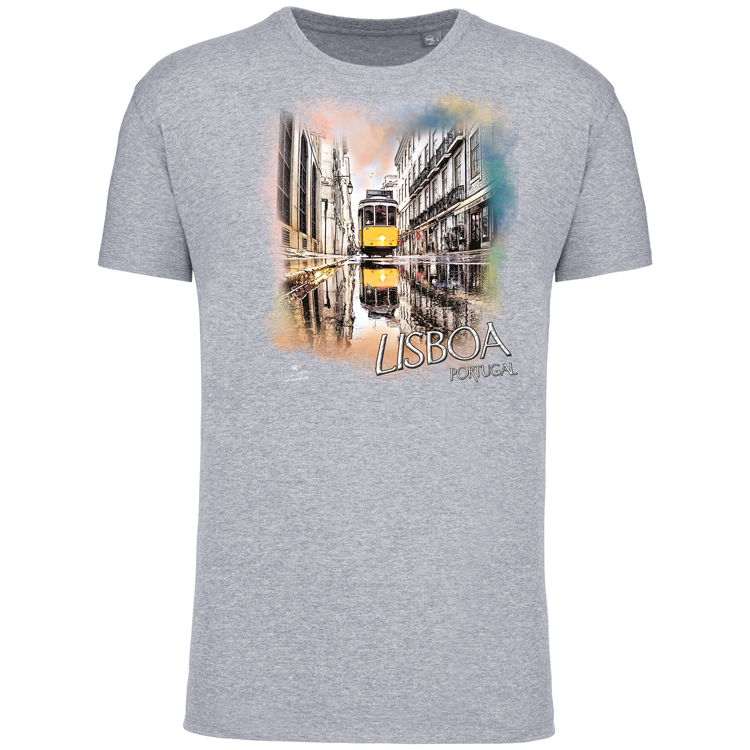 T-Shirt Algodão Biológico Espelho Lisboa