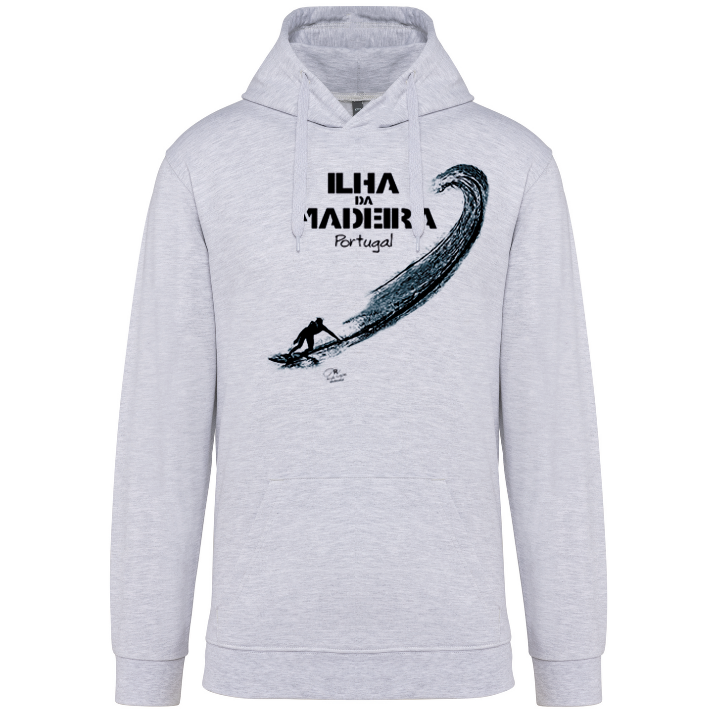 Sweatshirt Kariban com Capuz Surf Ilha da Madeira