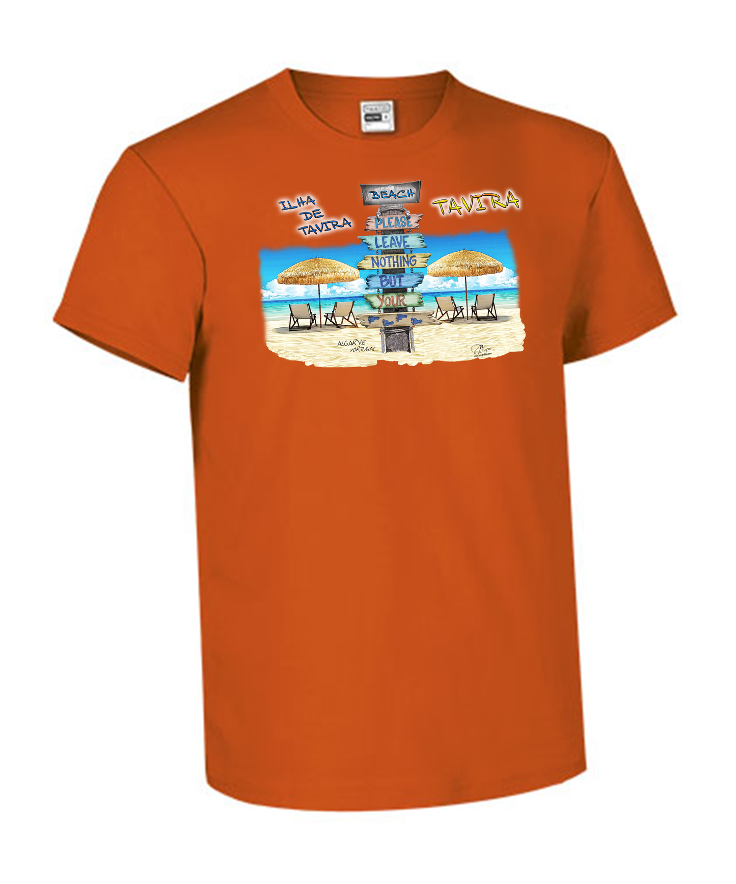 T-shirt Kids Pegadas Tavira
