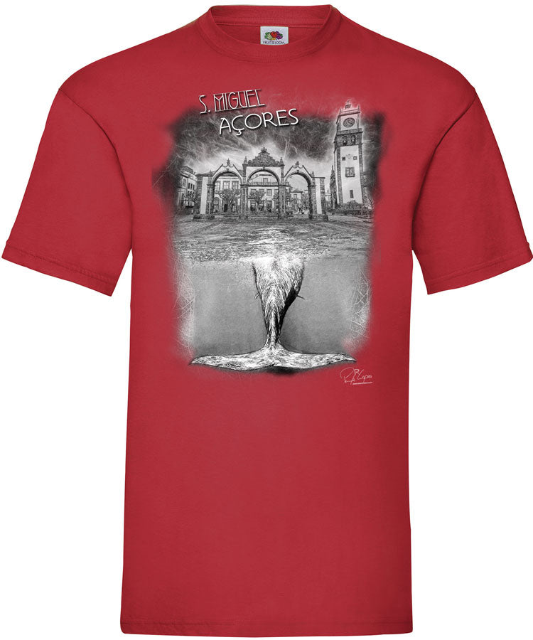 T-shirt Cachalote S. Miguel