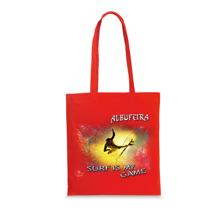 Saco Algodão 140g Surf is My Game Albufeira
