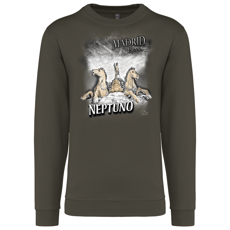 Sweatshirt Kariban sem Capuz Neptuno