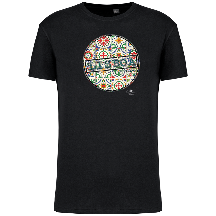 T-Shirt Algodão Biológico Pin Lisboa