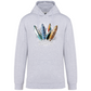 Sweatshirt Kariban com Capuz Surfboards Monte Gordo