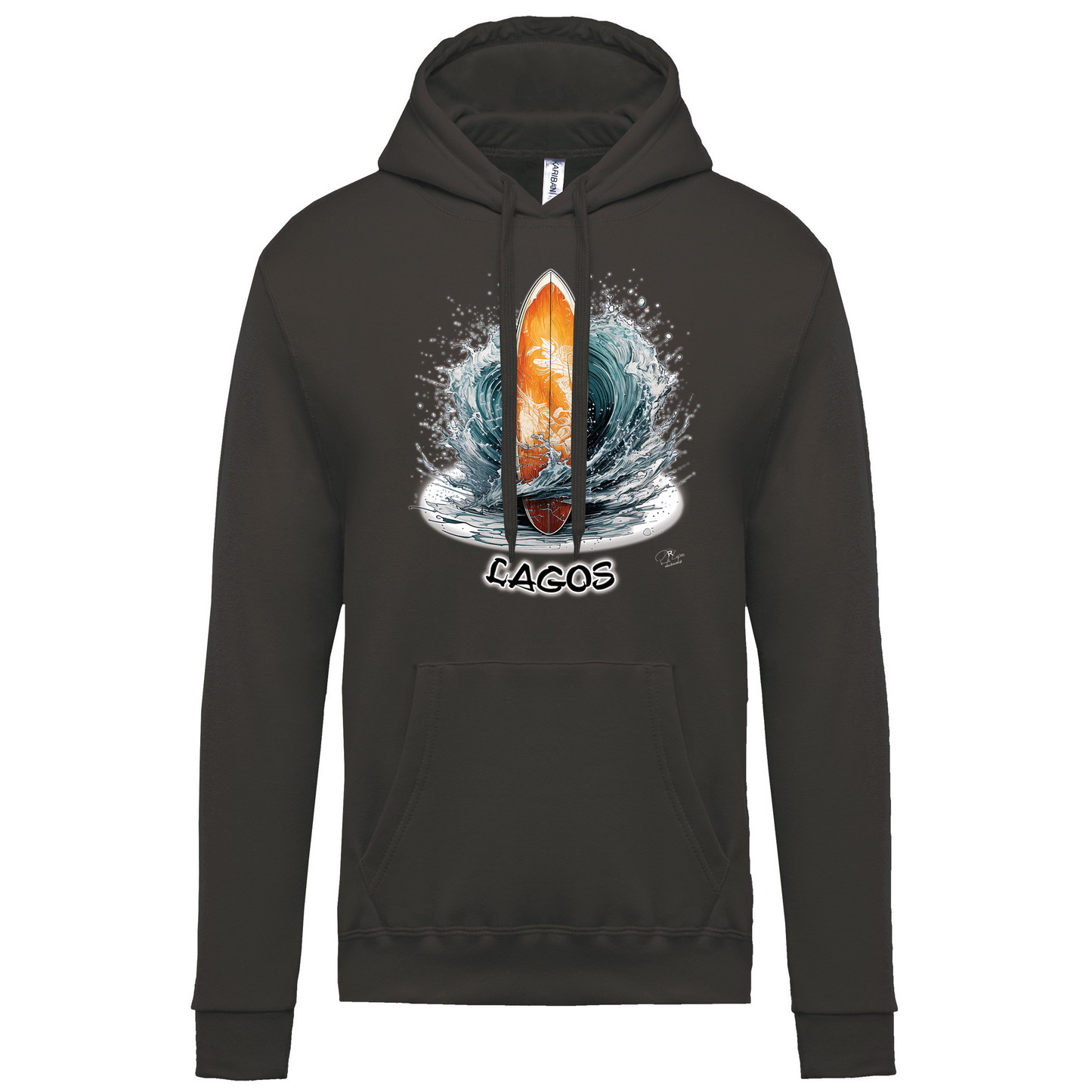 Sweatshirt Kariban com Capuz Prancha Lagos