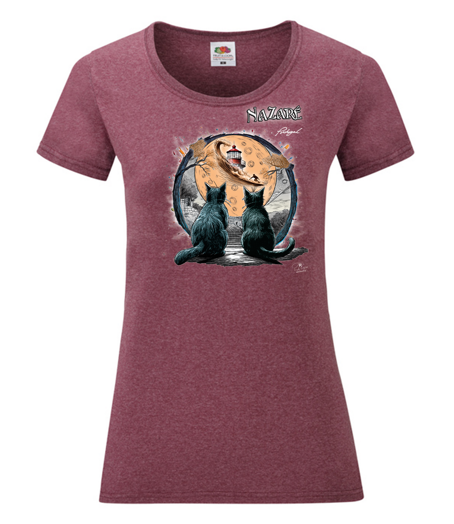 T-shirt Senhora Luar Nazaré