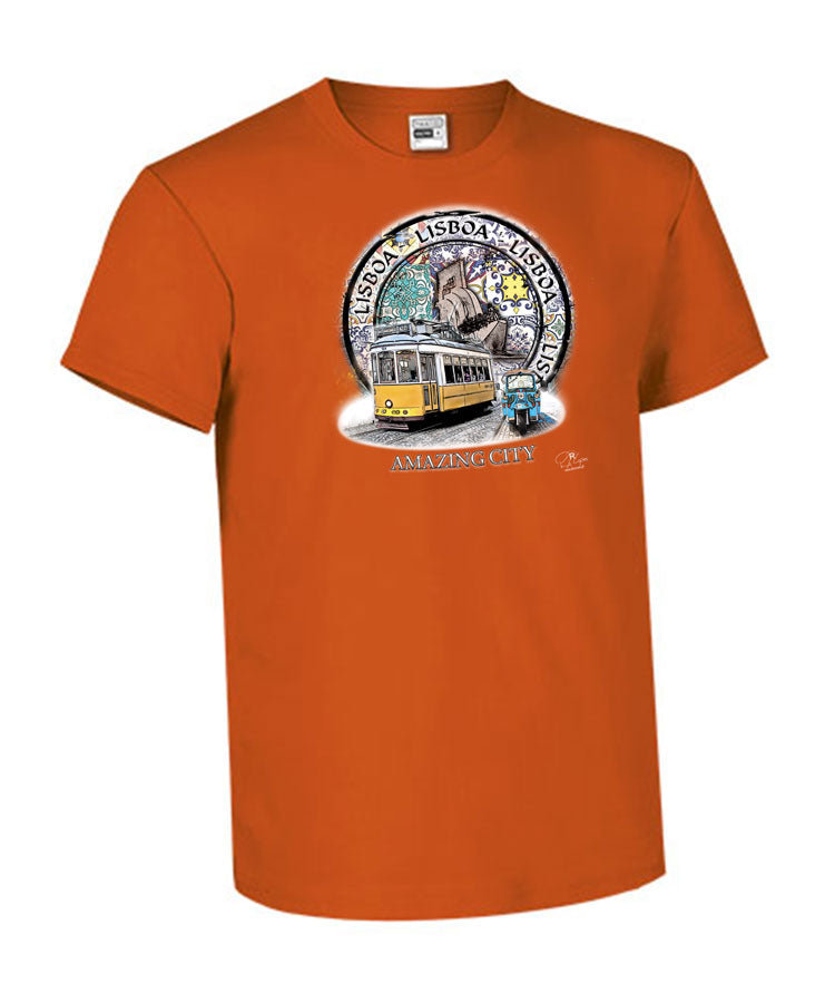 T-shirt Kids Amazing City Lisboa