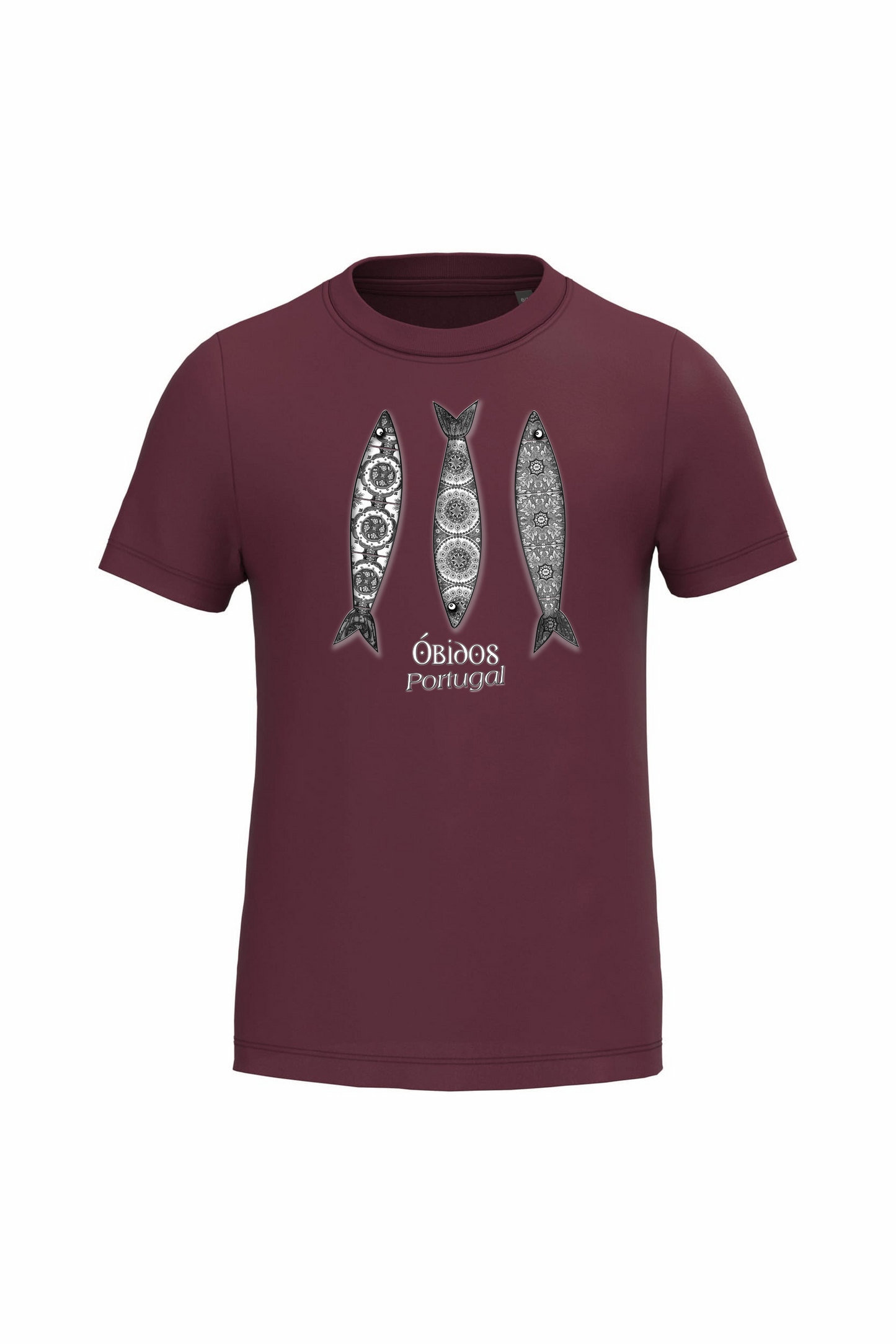 T-shirt de Criança Kariban 3 Sardinhas Óbidos
