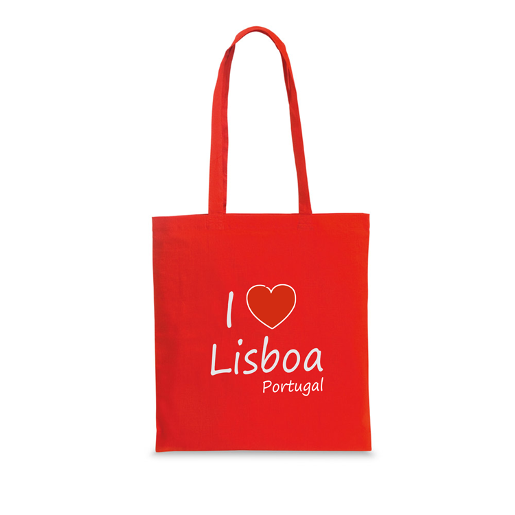 Saco Algodão 140g I Love Lisboa