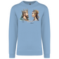 Sweatshirt Kariban sem Capuz King and Queen Óbidos