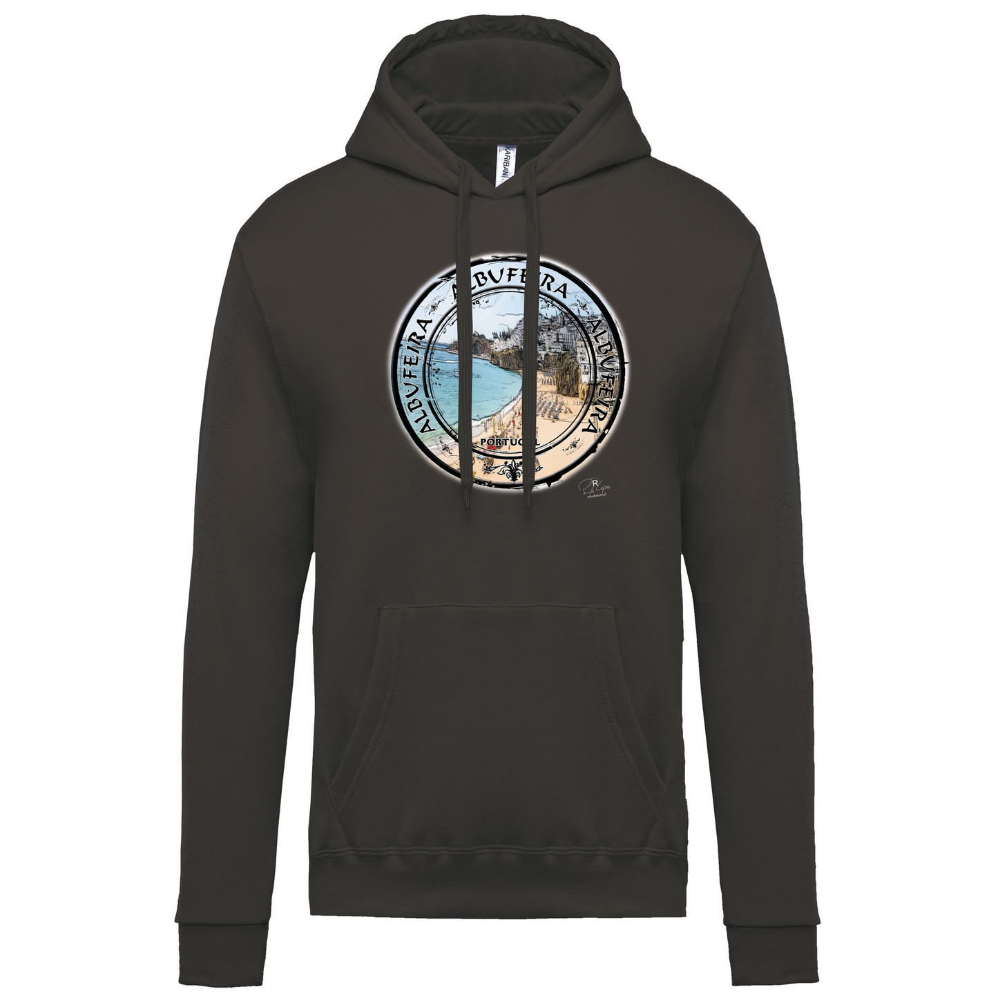 Sweatshirt Kariban com Capuz Selo Albufeira