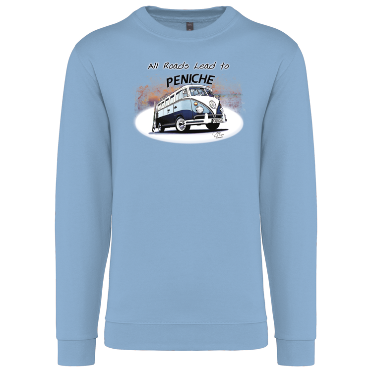 Sweatshirt Kariban sem Capuz All Roads Lead to Peniche