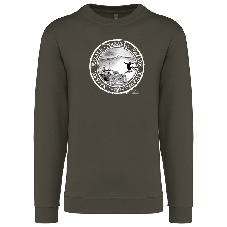 Sweatshirt Kariban sem Capuz Selo Nazaré