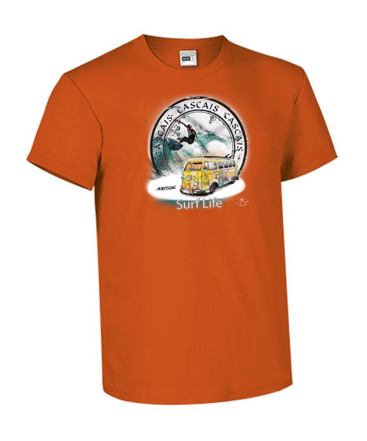 T-shirt Kids Surf Life Cascais
