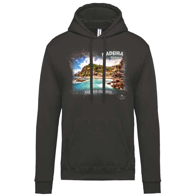 Sweatshirt Kariban com Capuz Ponta do Sol
