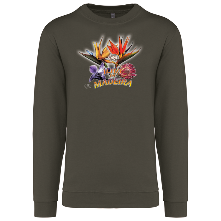 Sweatshirt Kariban sem Capuz Estrelícias