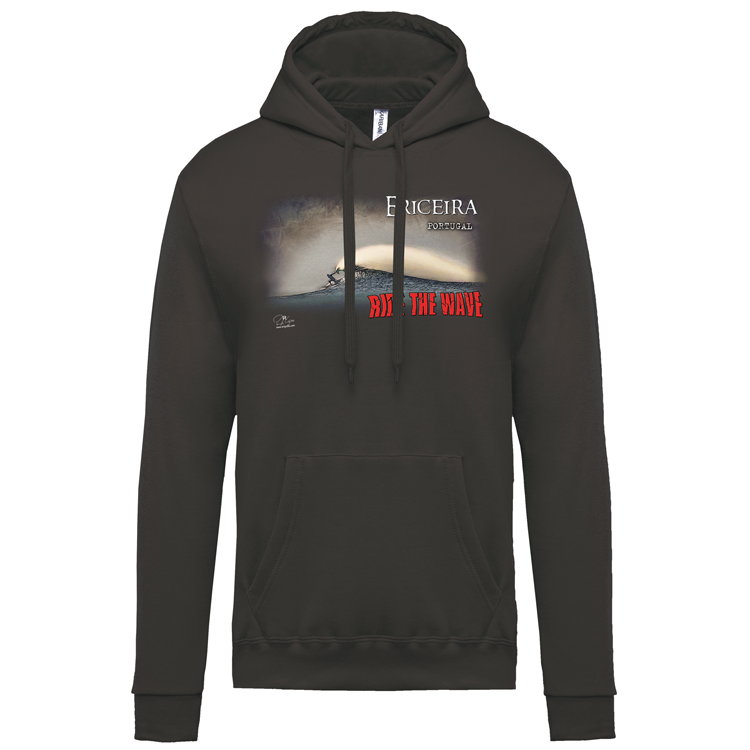 Sweatshirt Kariban com Capuz Ride the Wave Ericeira